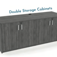 Double Storage Cabinet