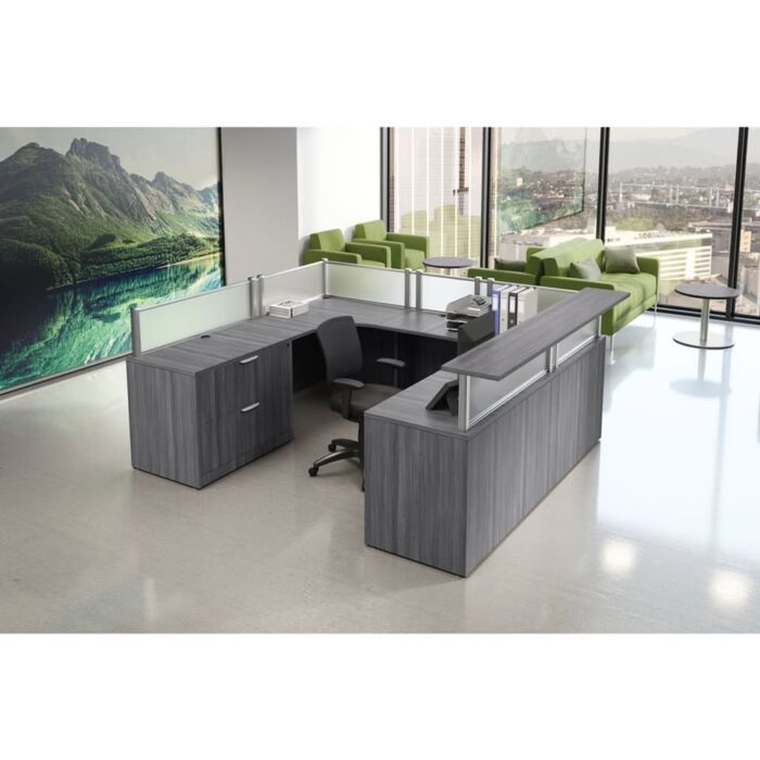 Beautiful U-Shape Reception Desk